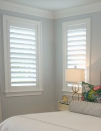 Polywood shutters with hidden tilt rods in Orlando